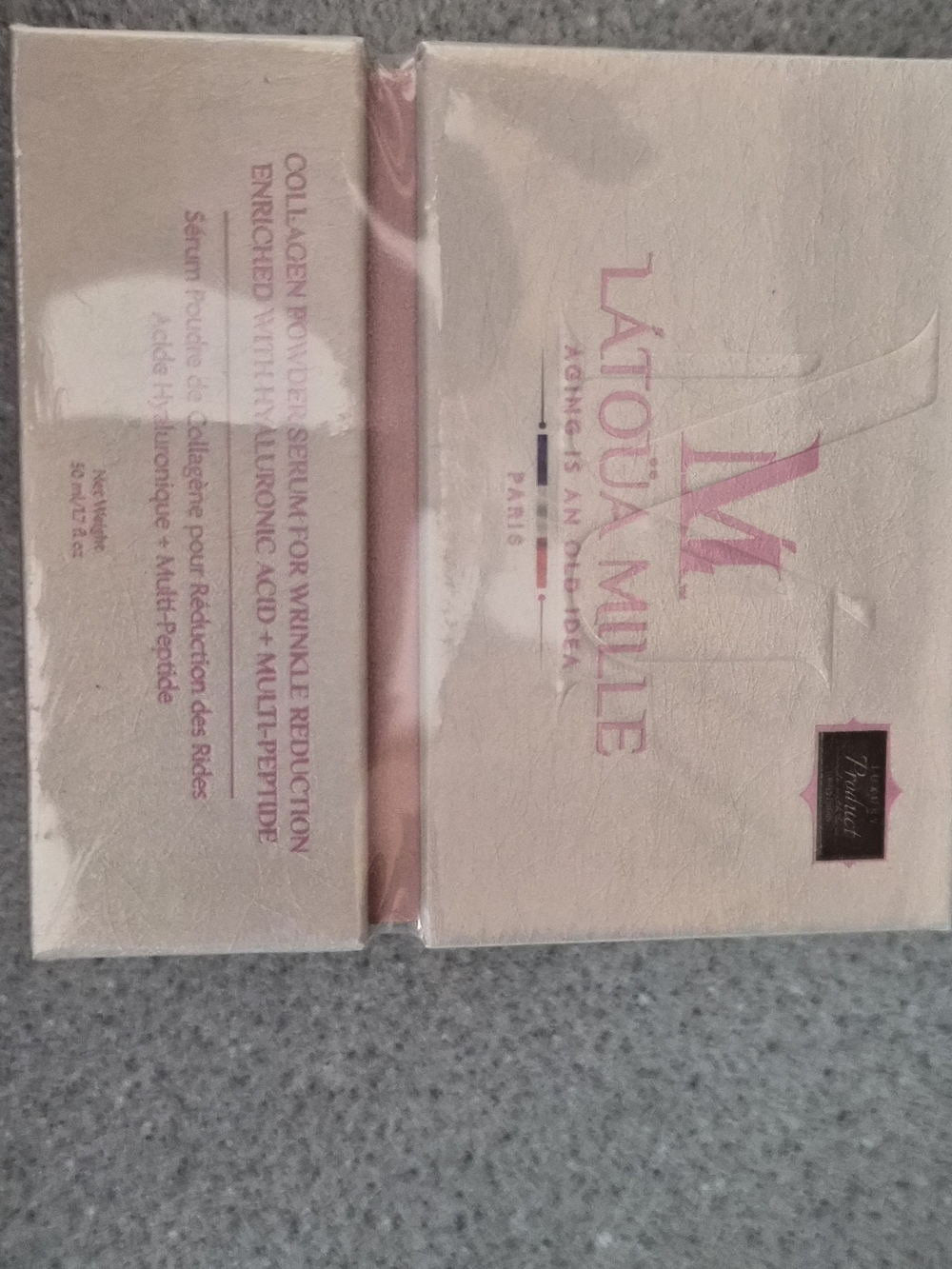 LaToula Mille Collagen Powder Serum - Pink/White Box